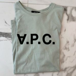 APC men’s logo t-shirt in medium